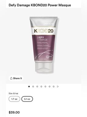 Joico Defy Damage K-Bond20 power mask